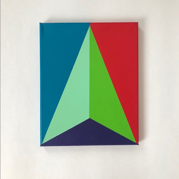 Acrilyc triptych on canvas - Picture 3 of 4